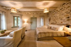 Postel nebo postele na pokoji v ubytování Amanita boutique hotel