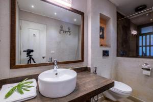 Koupelna v ubytování Gomes Oasis Goa boutique stay