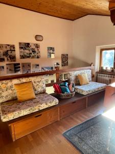 Posezení v ubytování Bri & Bri Casa Brignone