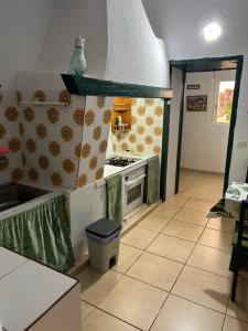 Nhà bếp/bếp nhỏ tại La vista al mar