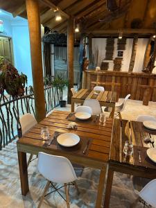 Zona de estar de Dive and Sleep - All Inclusive Diving Guesthouse - 3 Dives per day
