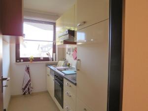 Η κουζίνα ή μικρή κουζίνα στο Appartementresidenz am Kurpark +3 φωτογραφίες