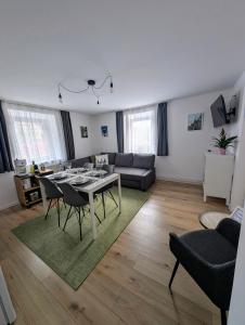 Posezení v ubytování Haus im Hochtal