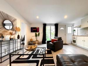 Χώρος καθιστικού στο Maison avec Terrasse proche Gare pour Paris et Disneyland - 6 personnes