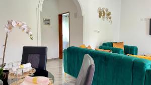 Posezení v ubytování RESIDENCE HMR Douala - Lendi