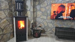 TV a/nebo společenská místnost v ubytování Hipi Nest