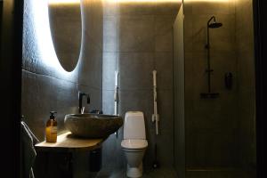 Phòng tắm tại Nordic Hostel