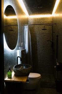 Phòng tắm tại Nordic Hostel