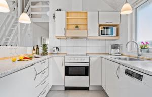 Η κουζίνα ή μικρή κουζίνα στο Nice Home In Frøstrup With Kitchen