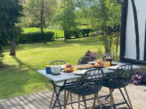 Zahrada ubytování Le petit Fournil - Vue sur le bocage normand - 4p