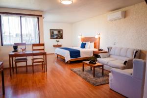 Zona de estar de Hotel Del Angel, Apizaco