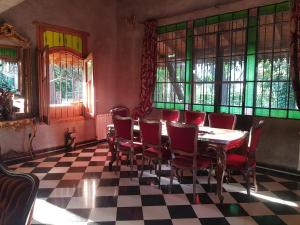 Posezení v ubytování Casona estilo colonial