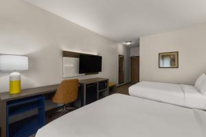 Postel nebo postele na pokoji v ubytování Comfort Inn & Suites Austin North Loop