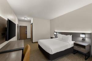 TV a/nebo společenská místnost v ubytování Comfort Inn & Suites Austin North Loop