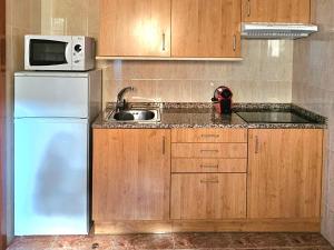 Eldhús eða eldhúskrókur á Apartaments Bonet