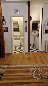 Kuchyň nebo kuchyňský kout v ubytování Gemütliche 2 Raum Wohnung + 13 fotografií