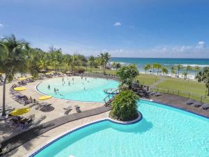 Appartement avec vue mer en Guadeloupe 내부 또는 인근 수영장