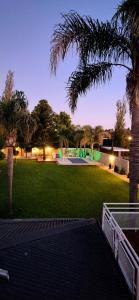 a view of a park with a skate park at Casa Quinta La Gualeya in Gualeguay