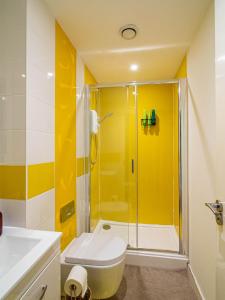 Ένα μπάνιο στο Lovely studio apartment Sheffield