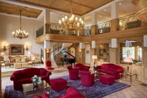 Posezení v ubytování Hotel Vereina