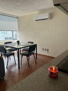 Posezení v ubytování Morelos 67 Apartment