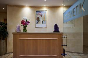 Vstupní hala nebo recepce v ubytování Hotel Vereina + 37 fotografií