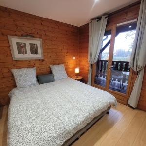 Postel nebo postele na pokoji v ubytování Studio cosy Jons