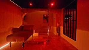 Posezení v ubytování Le boudoir suite&spa