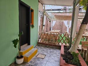 Balkón nebo terasa v ubytování Bob Marley Bnb & Hostel