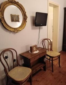 Televiisor ja/või meelelahutuskeskus majutusasutuses Šomin lagum - Guest house