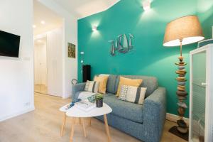 Et tv og/eller underholdning på CasaViva - Good Vibe Bilo in Camogli with Shared Pool