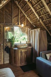 Posteľ alebo postele v izbe v ubytovaní Bungalows India, El Valle, Samana