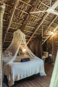 Posteľ alebo postele v izbe v ubytovaní Bungalows India, El Valle, Samana
