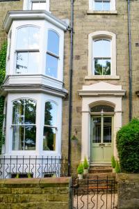 Bygningen som feriehuset ligger i