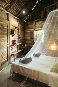 Posteľ alebo postele v izbe v ubytovaní Bungalows India, El Valle, Samana