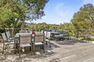 Balcon ou terrasse dans l'établissement Bird House Wellness Retreat - Sauna Mineral Pool