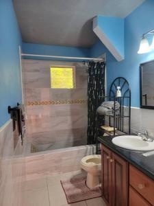 Vannituba majutusasutuses Seaview Guesthouse Apt #2