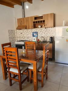 Kuchyň nebo kuchyňský kout v ubytování Vino al Valle