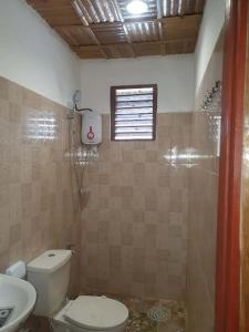 Koupelna v ubytování MarineroTravellers Inn