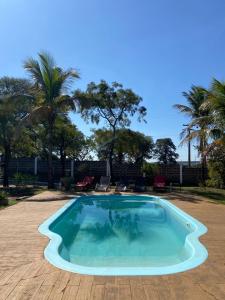 Πισίνα στο ή κοντά στο Gran Luha Motel, Hotel e Chalés