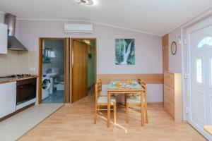 Kuchyňa alebo kuchynka v ubytovaní Apartments with parking spaces Vir - 18517