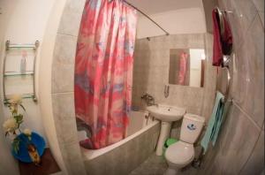 Koupelna v ubytování Hostel Loco