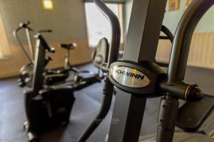 Fitness centrum a/nebo fitness zařízení v ubytování Mountain Host Motor Inn