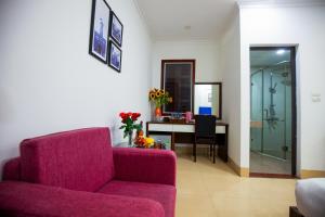 Posezení v ubytování Hanoi Shining House