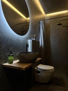 Phòng tắm tại Nordic Hostel