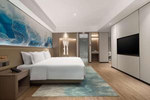 Μια τηλεόραση ή/και κέντρο ψυχαγωγίας στο Days Hotel by Wyndham Xishuangbanna Jinghong