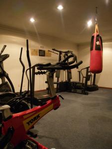 Das Fitnesscenter und/oder die Fitnesseinrichtungen in der Unterkunft Hotel Argento