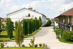 Vonkajšia záhrada v ubytovaní Dergachov Guest House
