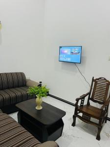 TV a/nebo společenská místnost v ubytování Q bay Villa