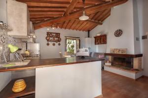 Η κουζίνα ή μικρή κουζίνα στο Casa al Poggio